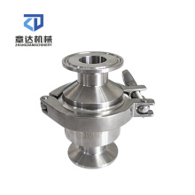 Sanitary Check Valve stainless steel quick-installed Clamp connected no-return valve hoop seal 3/4 in 1 in 2 in 3 in 4 in